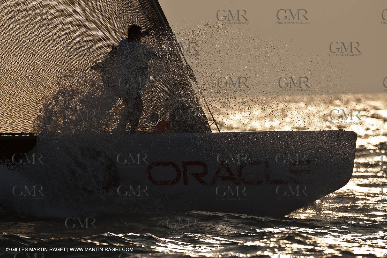 14 11 2010 - Dubai (UAE) - Dubai Louis Vuitton Trophy -  BMW ORACLE Racing - Training - Race Day 1