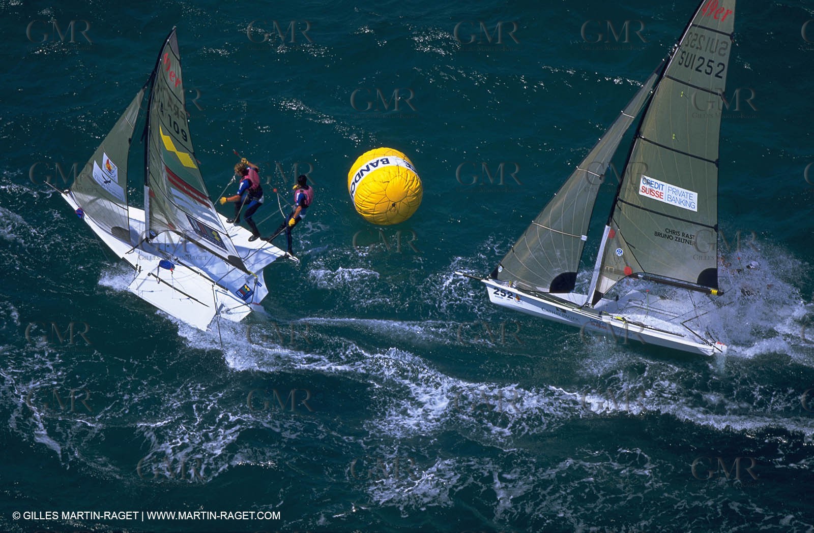 downwind mark