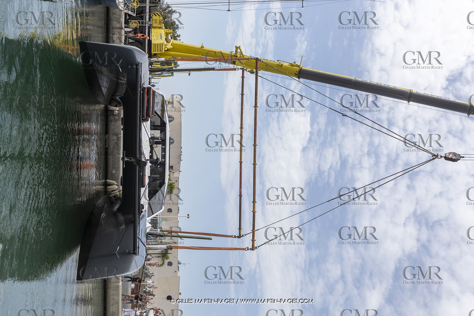 22 07 2020, La Grande Motte (FRA), Gunboat, Gunboat 68 SeaTilt launch