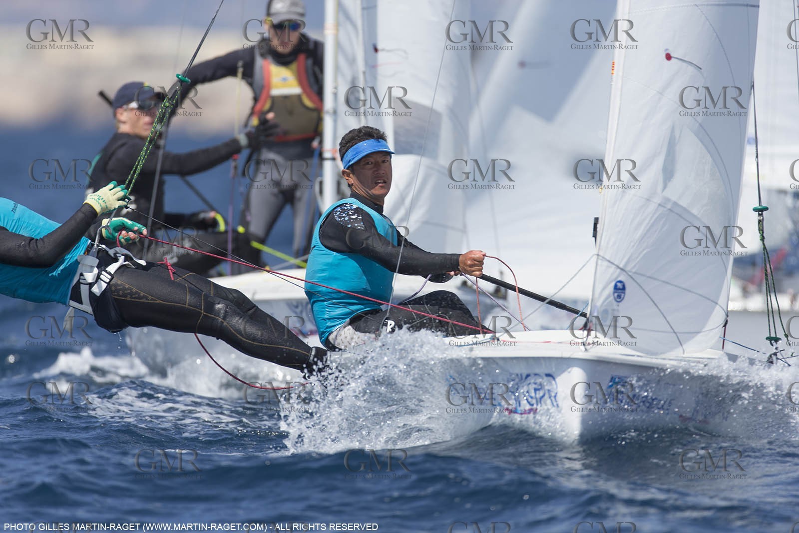 12 04 2015, Marseille (FRA), Yachting Club de la Pointe Rouge - Coupe Internationale de Printemps des 470, Final Day