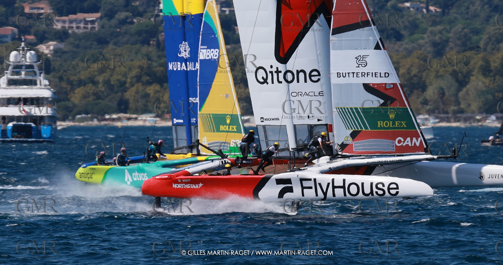 10 09 2025, Saint-Tropez,(FRA), Rockwool SailGP France Saint-Tropez, Race Day 1