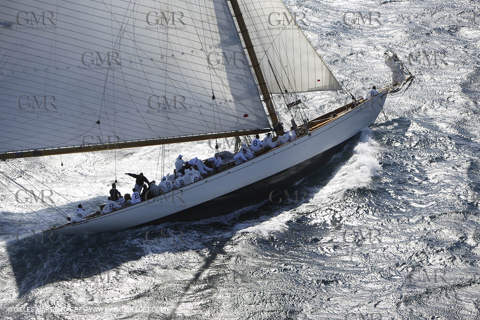 07 10 2006 - Saint Tropez (Fr) - Voiles de Saint Tropez 2006 - Classic Yachts - Moonbeam IV
