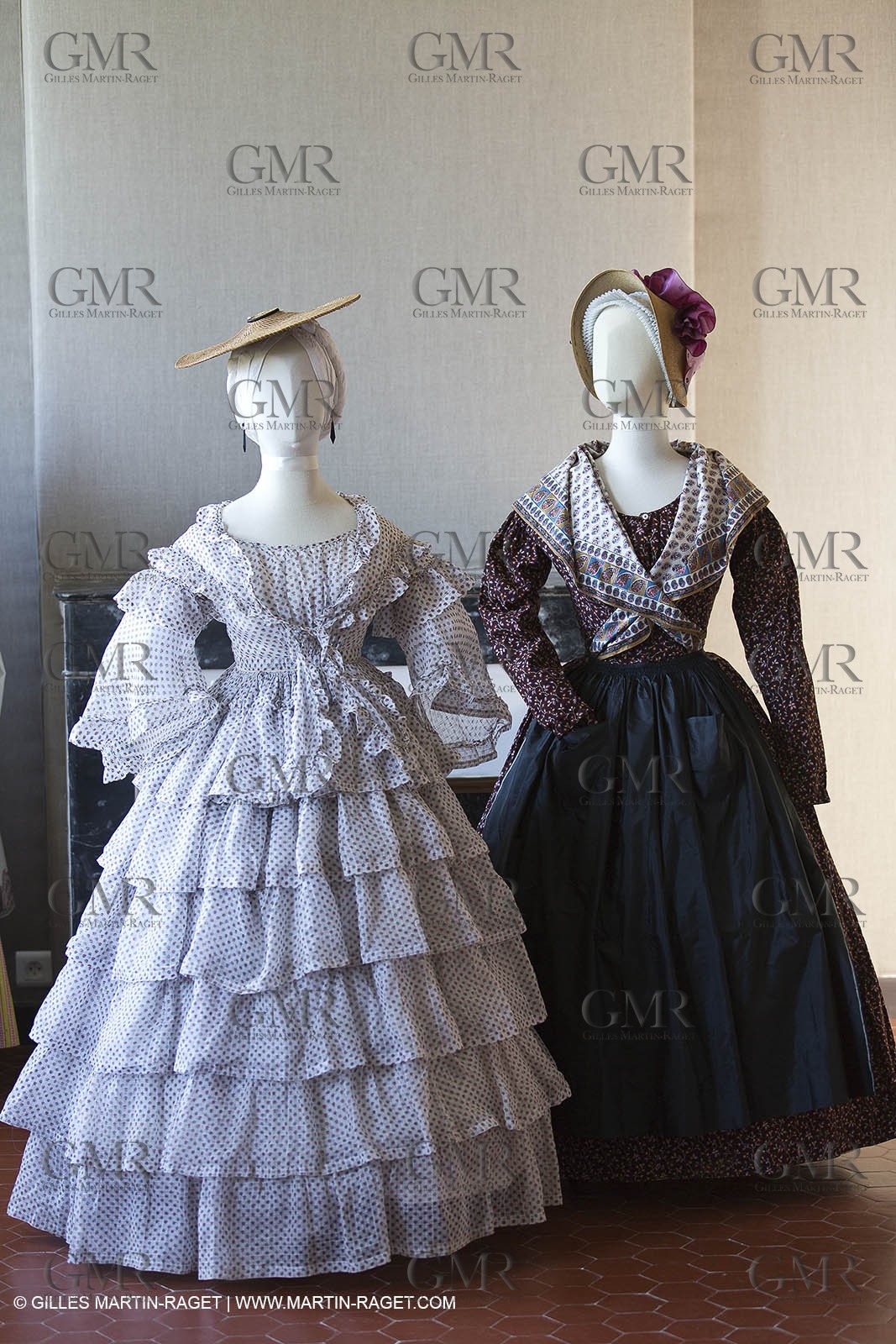 06 07 2012, Toulon (FRA,83), Villa Rozemaine, Exposition Robes de Mode