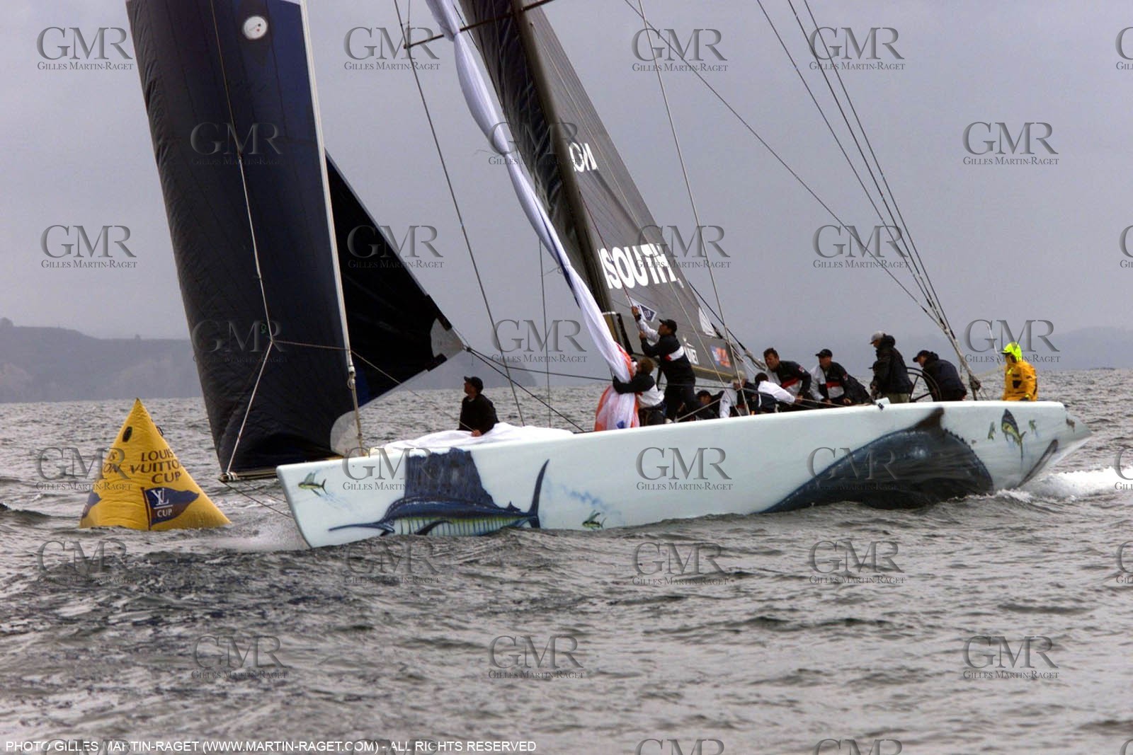 America's Cup - Auckland 2000  - Louis Vuitton Cup - Round Robin 1