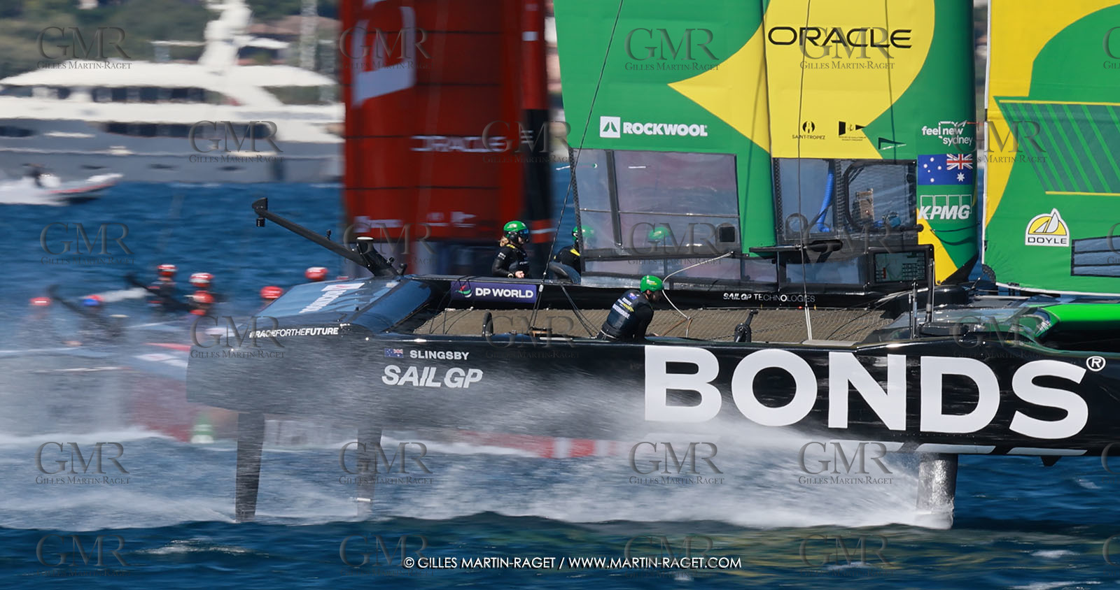 10 09 2025, Saint-Tropez,(FRA), Rockwool SailGP France Saint-Tropez, Race Day 1