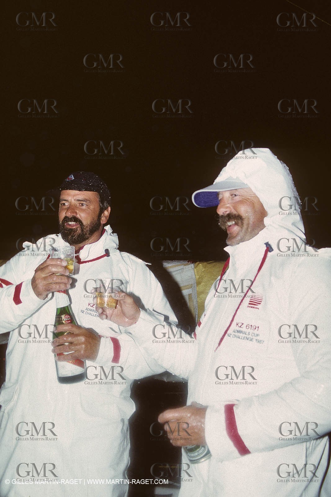 Aout 1987 - Cowes (UK, IOW) - Champagne Mumm Admiral's Cup - New Zealand Team