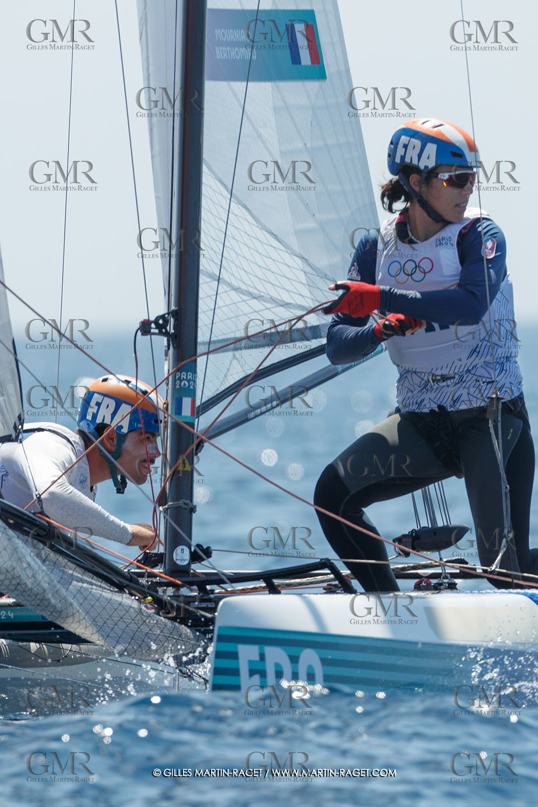 05 08 2024, Marseille (FRA), Paris 2024 Olympic Games, Sailing, Race Day 8