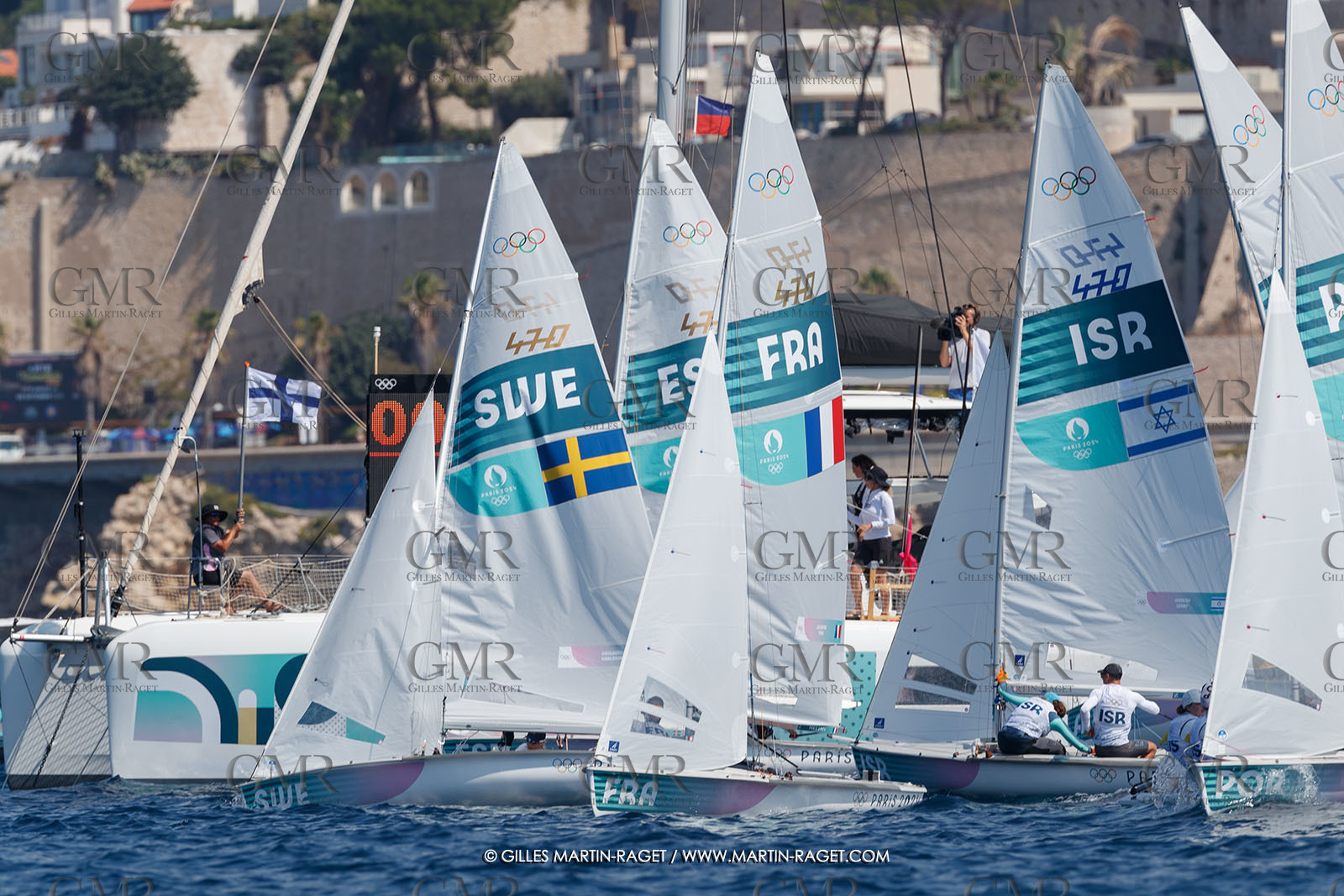 08 08 2024, Marseille (FRA), Paris 2024 Olympic Games, Sailing, Race Day 11