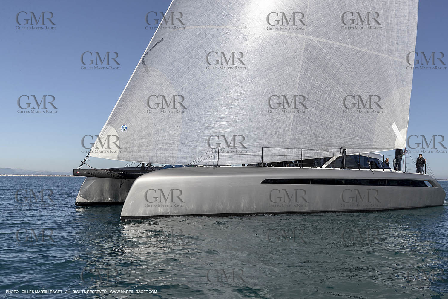 05 02 2019, La Grande Motte (FRA,34), Gunboat 68 sail testing  2