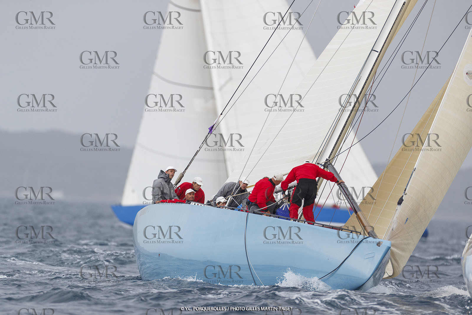 20 06 2024, Porquerolles Island (FRA,83), Chamiopnnat du monde des 12 m JI 2024, Day4