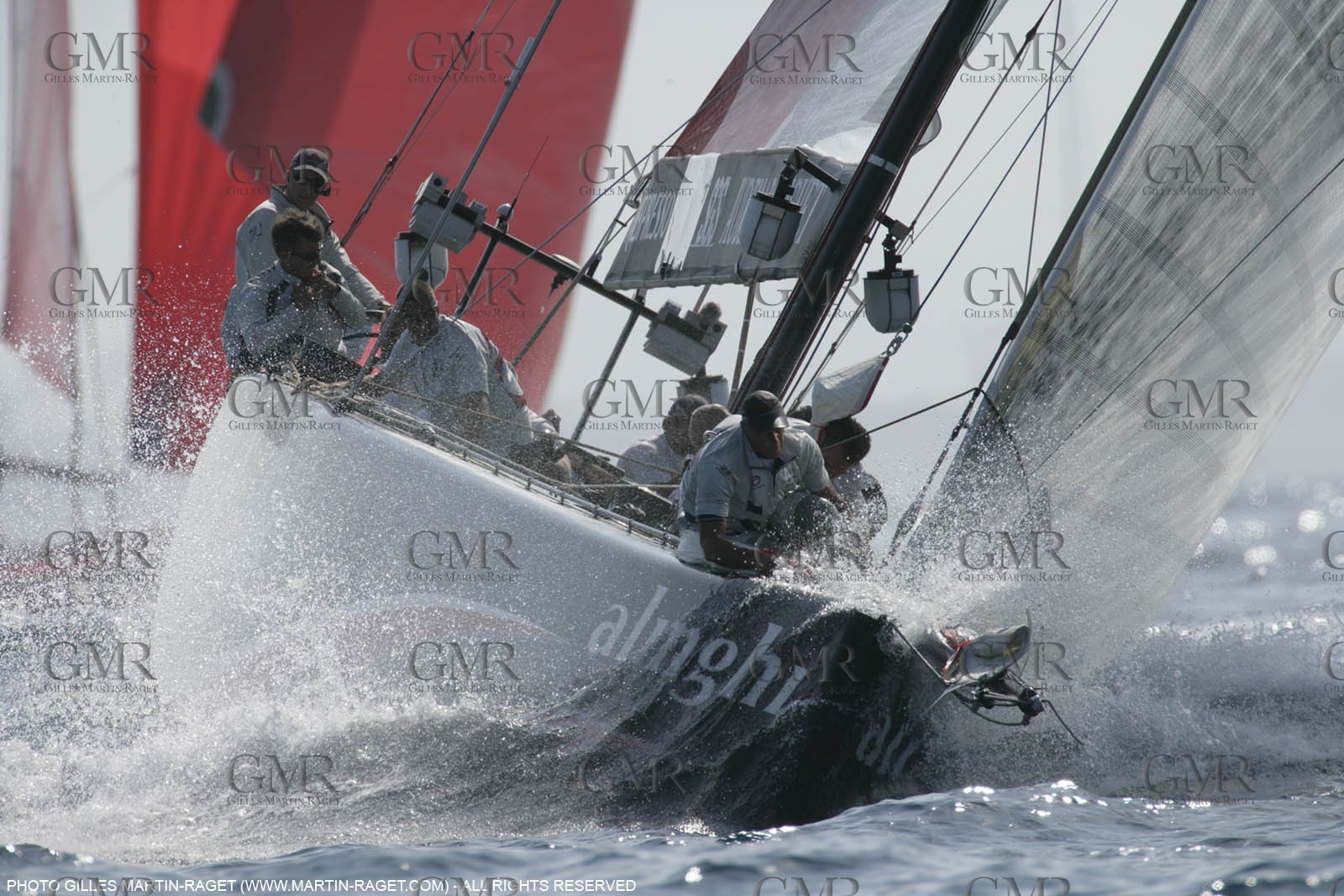 26 06 2007-Valencia (Spain)- 32nd America's Cup - Final Match - Day 3 - Alinghi vs Emirates Team New Zealand