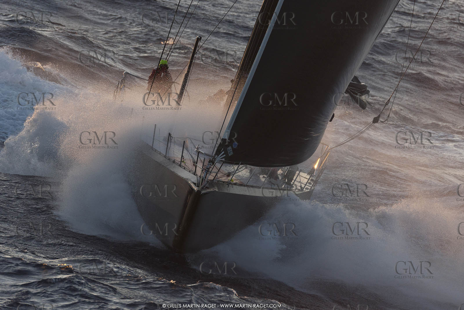 09 10 2017, Calvi (FRA,20), VOR 70 Babsy, Tentative de record autour de la Corse à la voile, skipper Franck Cammas