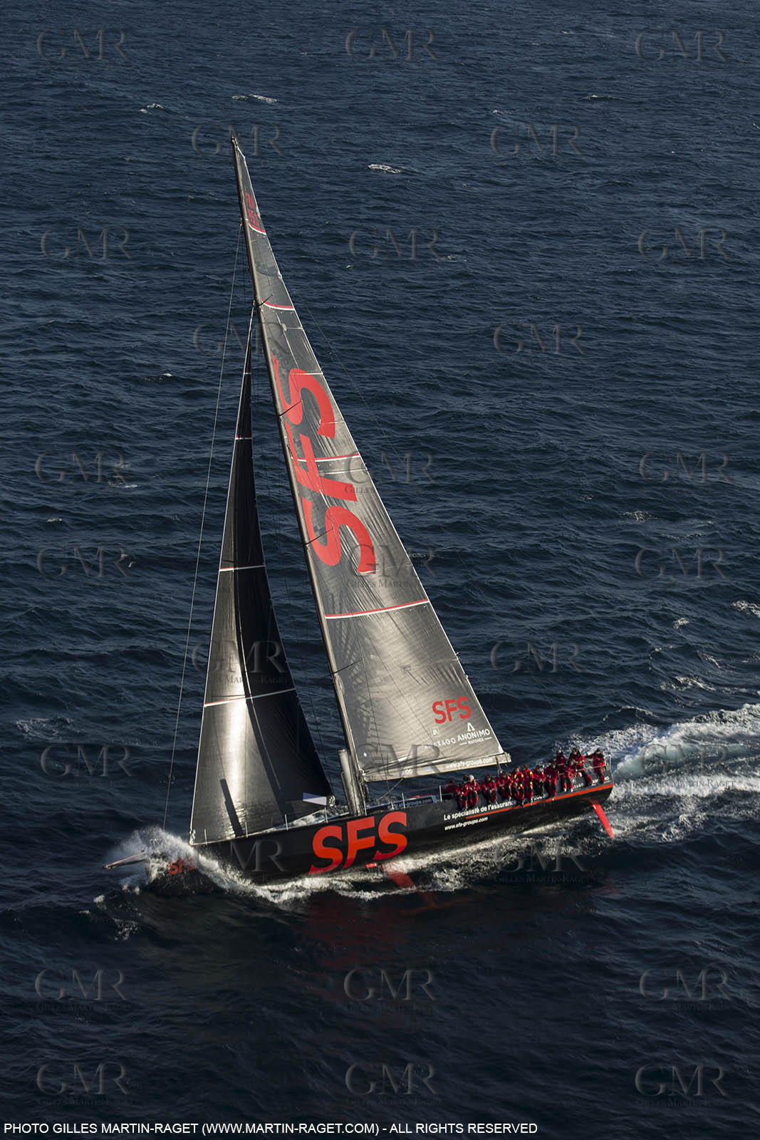 24 mars 2016   Marseille (FRA,13), SFS II (skipper Lionel Péan), last training before Marseille Sailing Week