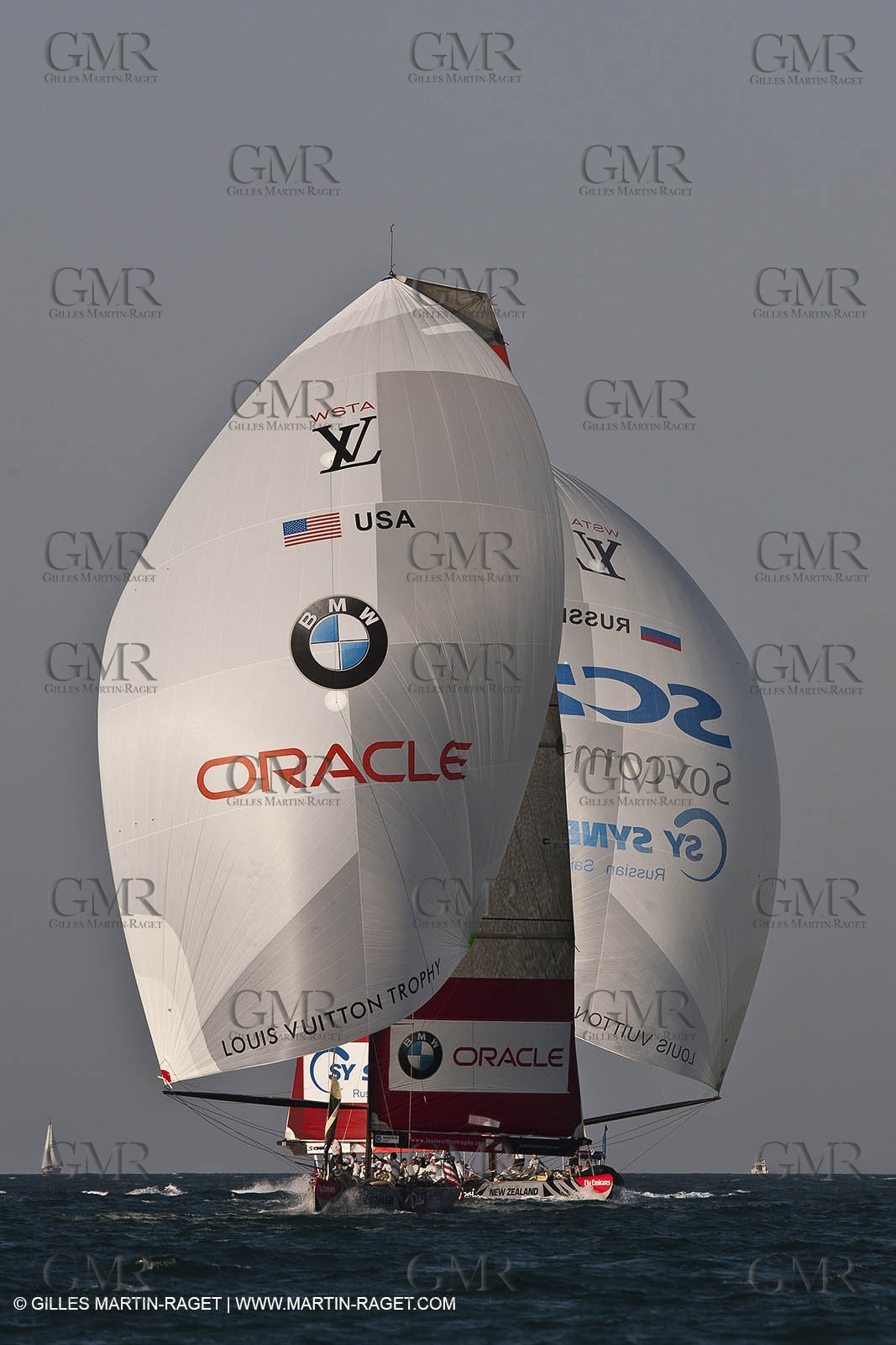 16 11 2010 - Dubai (UAE) - Dubai Louis Vuitton Trophy -  BMW ORACLE Racing Vs Synergy