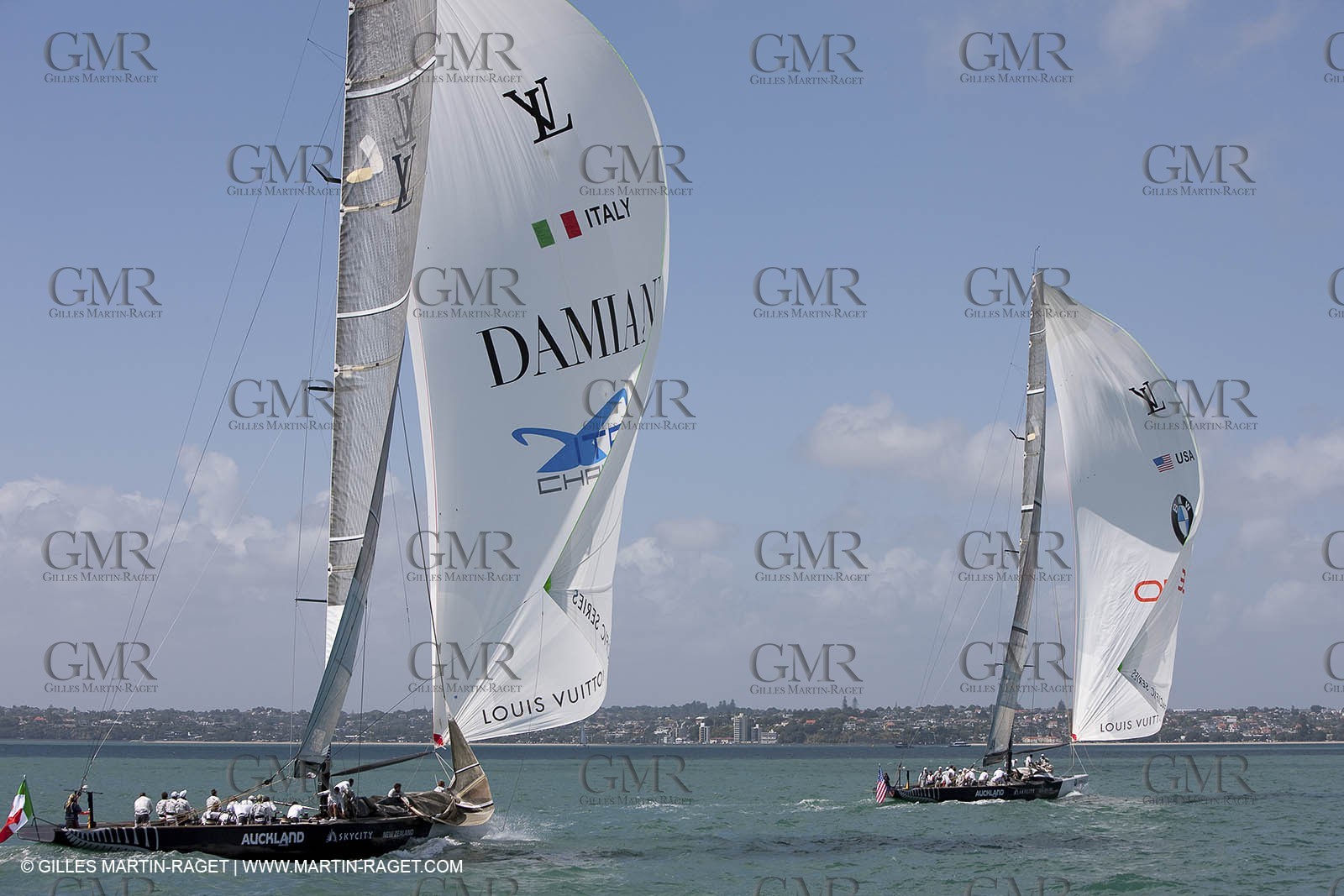 03 02 2009 - Auckland (NZL) -  Louis Vuitton Pacific Series -  Racing Day 4 - Round Robin 1