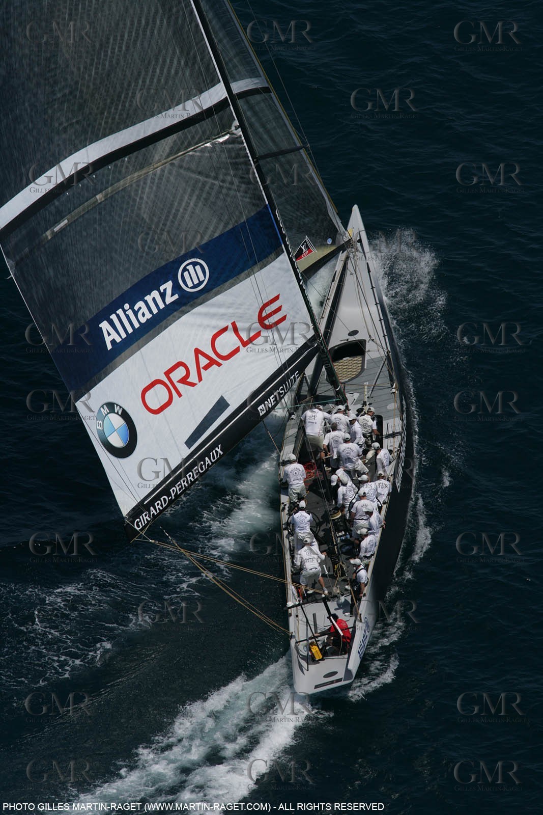 09 05 2007-Valencia (Spain)- 32nd America's Cup - Louis Vuitton Cup - RR2 - Day 11 - BMW ORACLE Racing