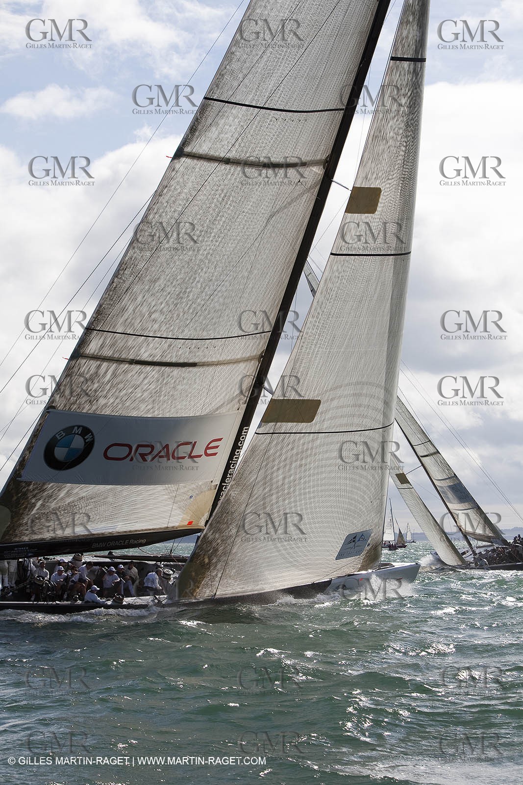 03 08 2010 - Cowes (UK, IOW) - The 1851 Cup -  BMW ORACLE Racing - Day 1.