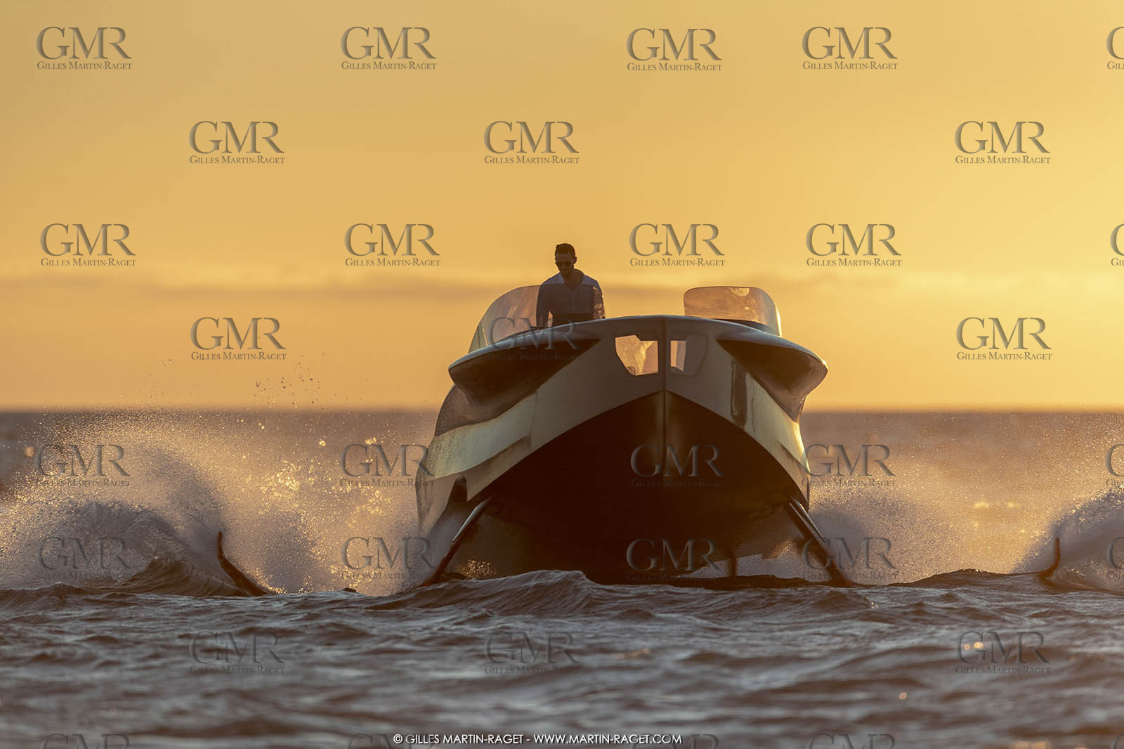 09 08 2018, Saint-Tropez (FRA,83), Foiler, the Flying Yacht by Enata