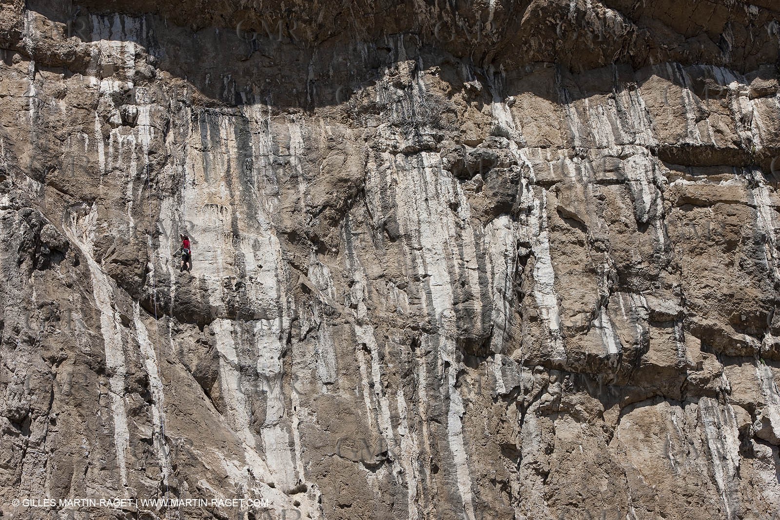 26 03 2009 - Marseille (FRA, 13) - Les Calanques - Sugiton - Les toits cliff