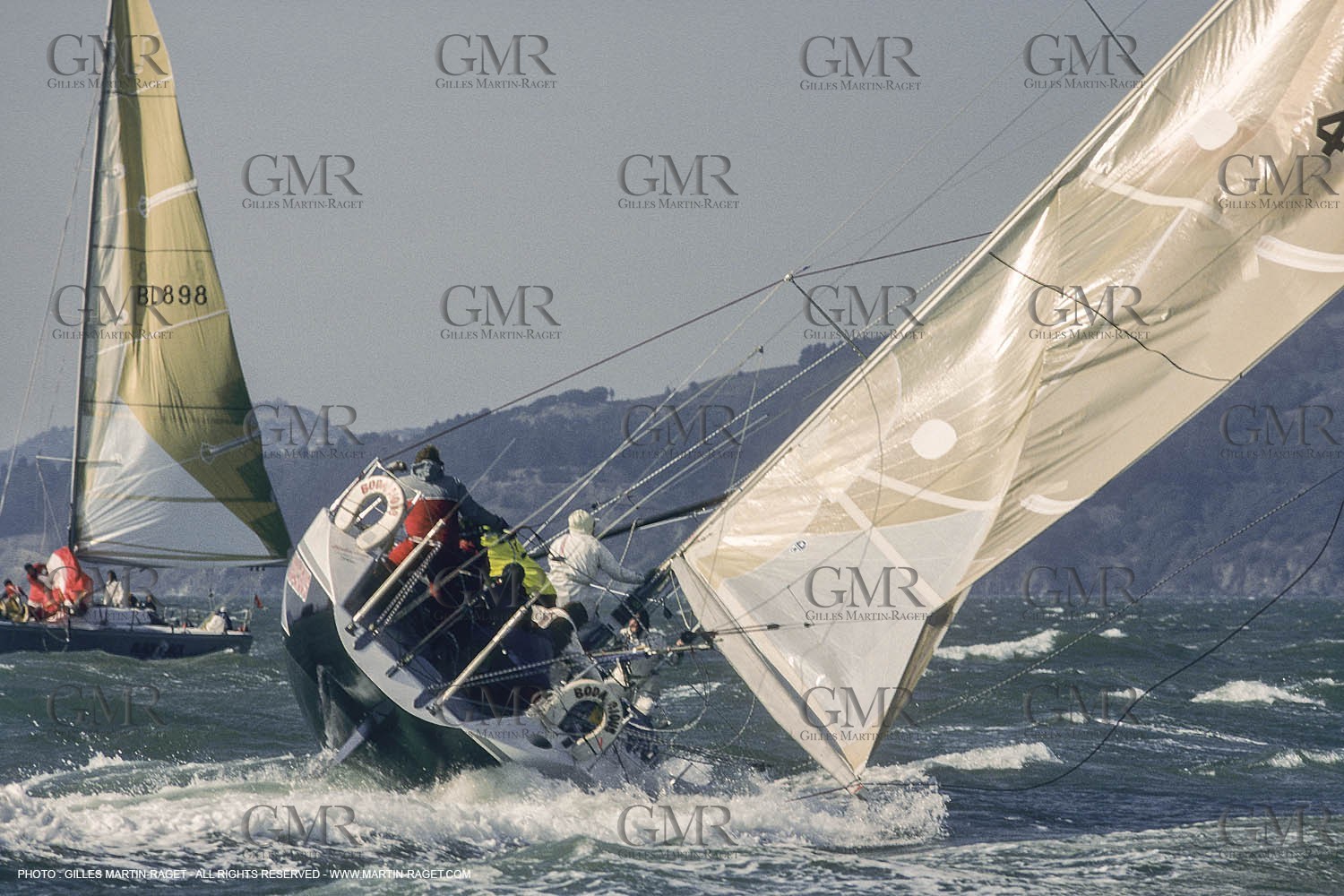 Sailing, Yacht Racing, One Ton Cup 1987, San Francisco (USA, CA)