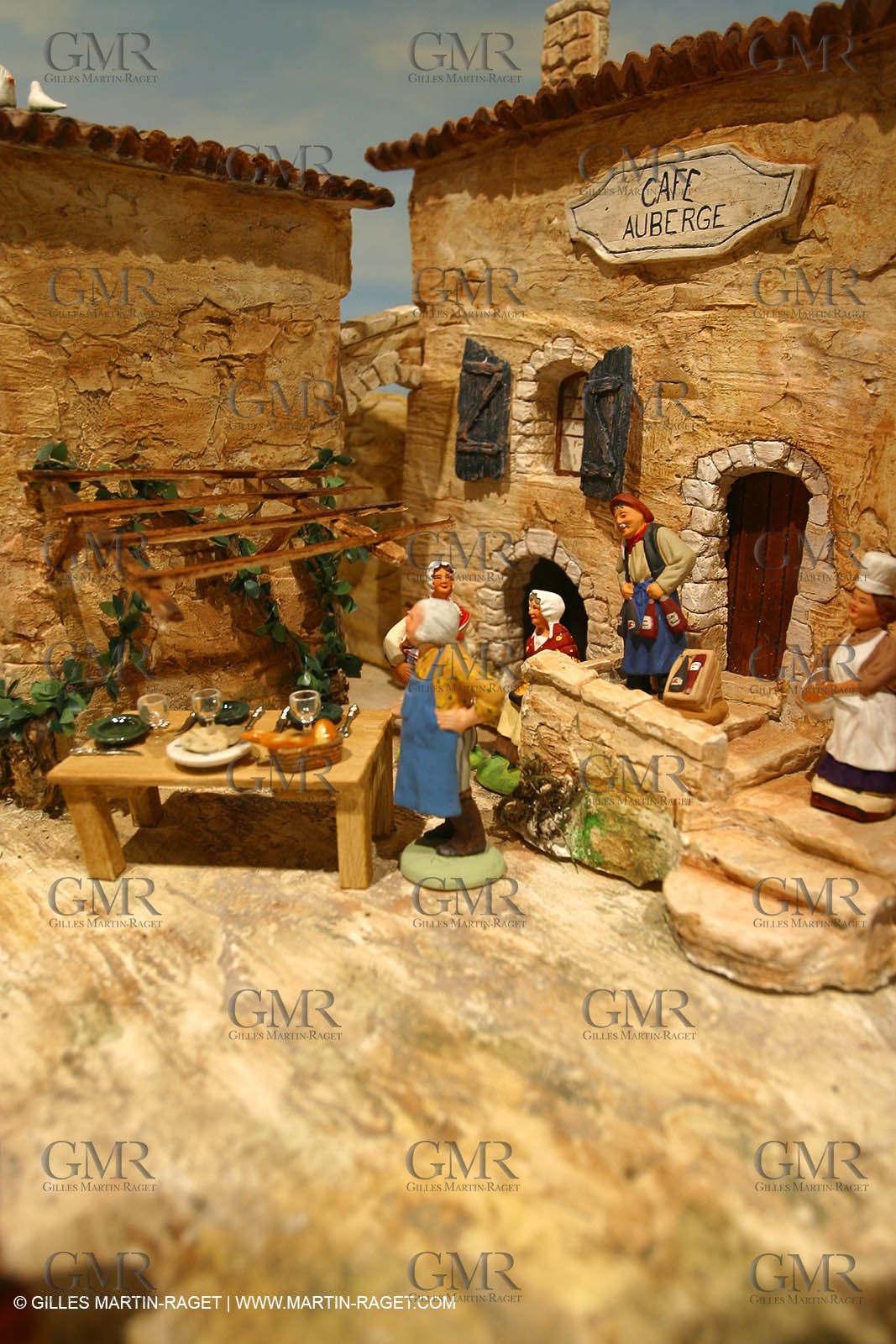 Great crib from les Saintes Maries de la mer (FRA, 13) for Christmas, December 2010