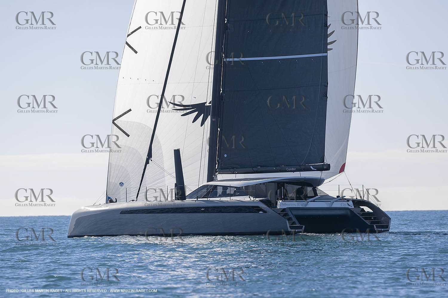 05 02 2019, La Grande Motte (FRA,34), Gunboat 68 sail testing  2