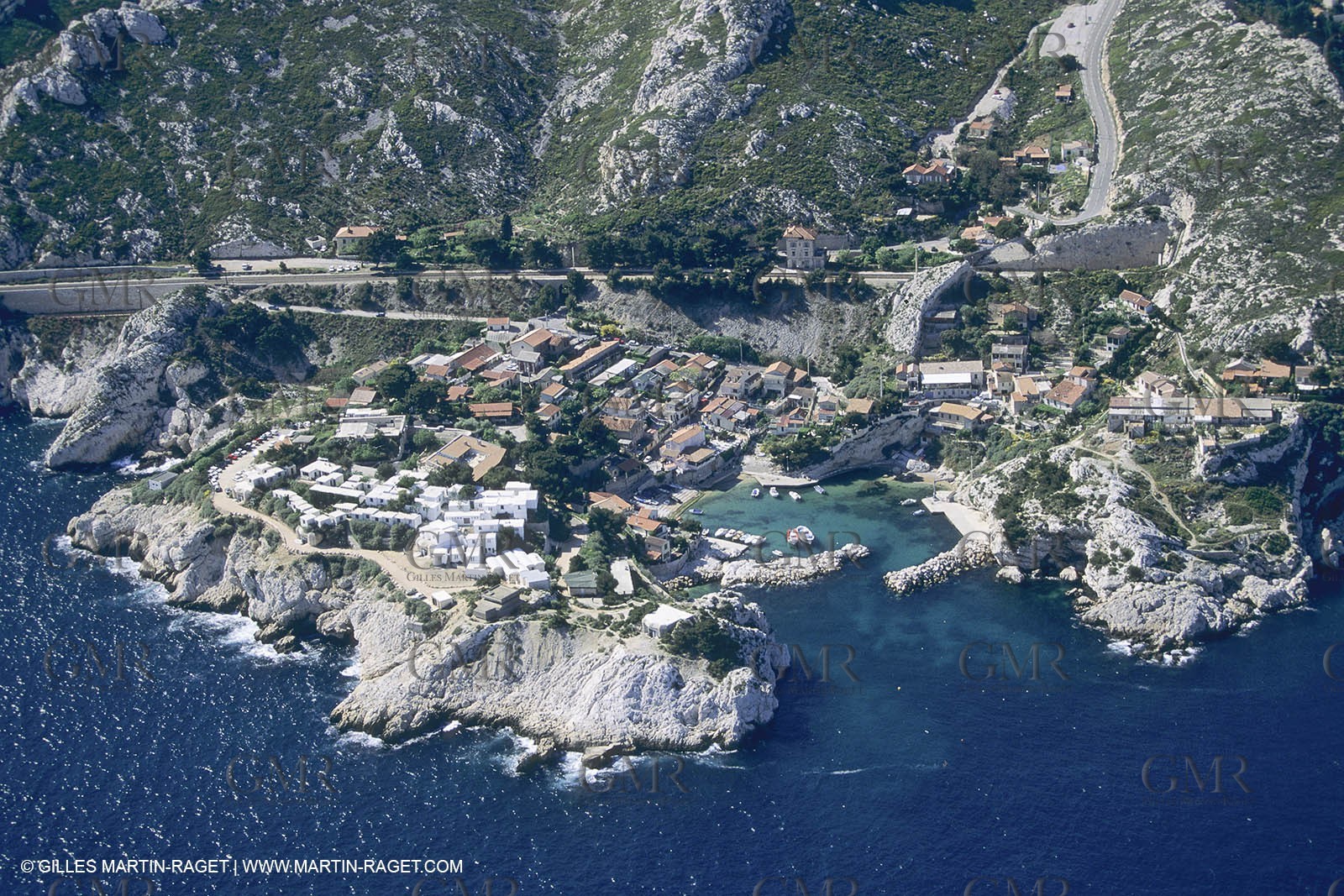 France, Provence, Côte Bleue, Niolon