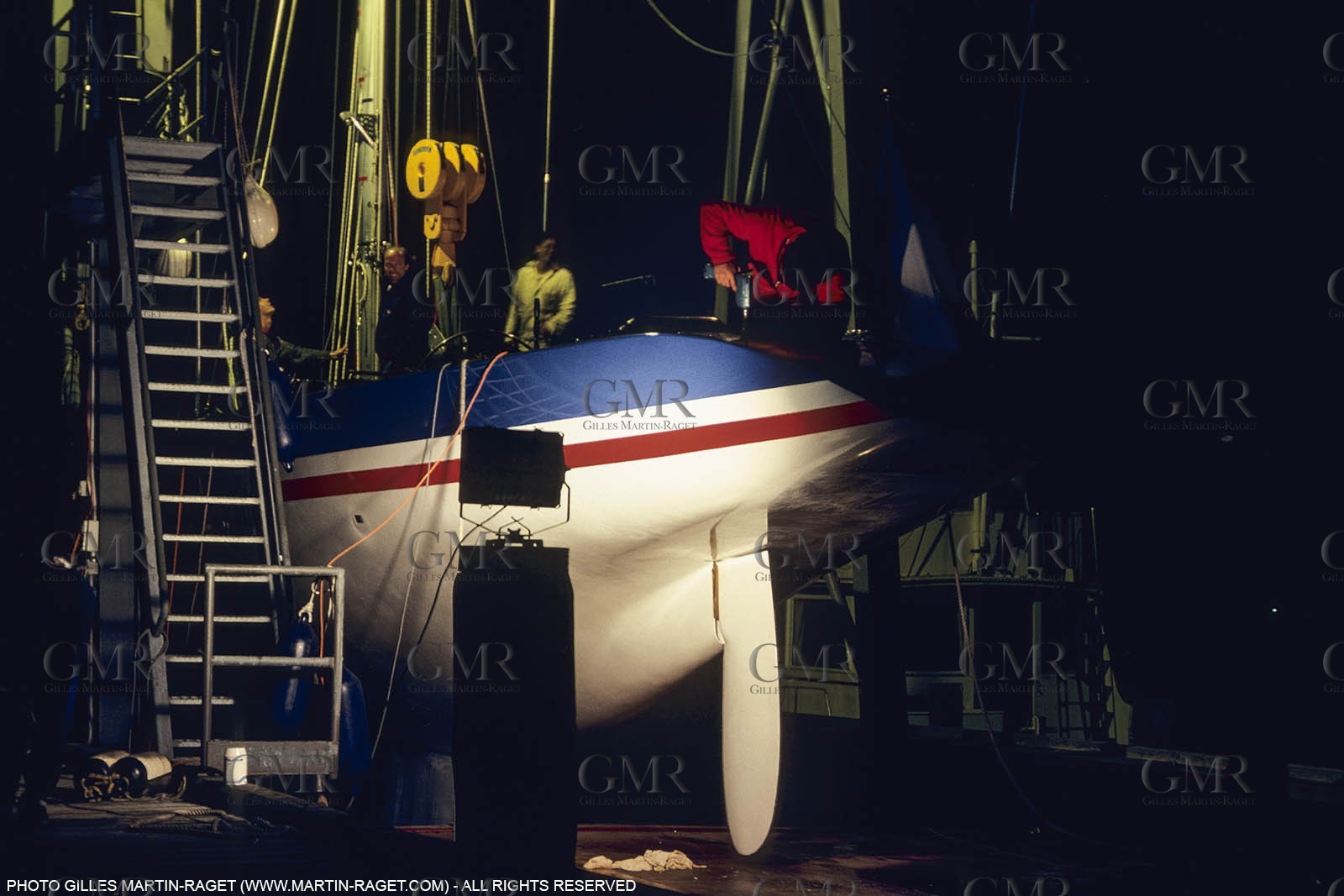 Sailing, Yacht Racing, 26th America's Cup Fremantle 1987, Challenge France