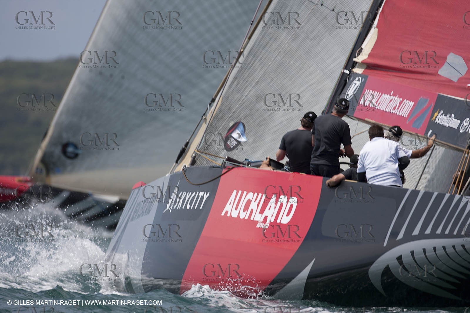 05 02 2009 - Auckland (NZL) -  Louis Vuitton Pacific Series -  Racing Day 4 - Round Robin 2