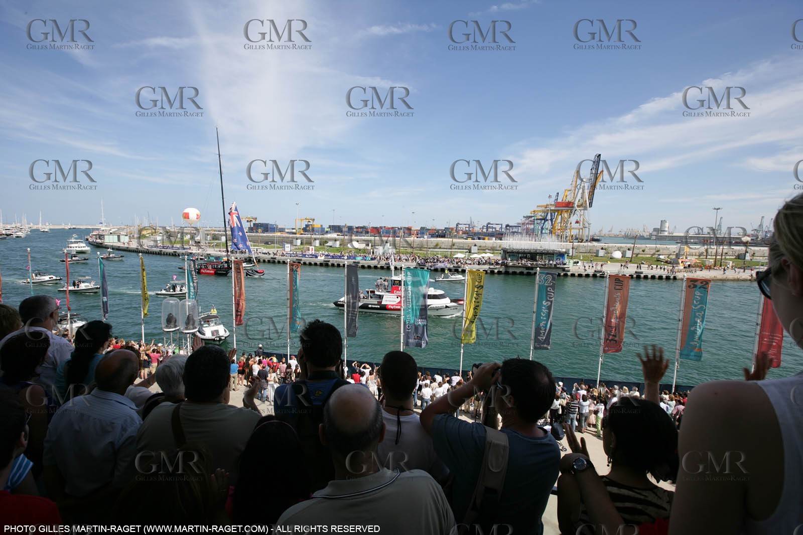 03 06 2007-Valencia (Spain)- 32nd America's Cup - Louis Vuitton Cup Final - Day3