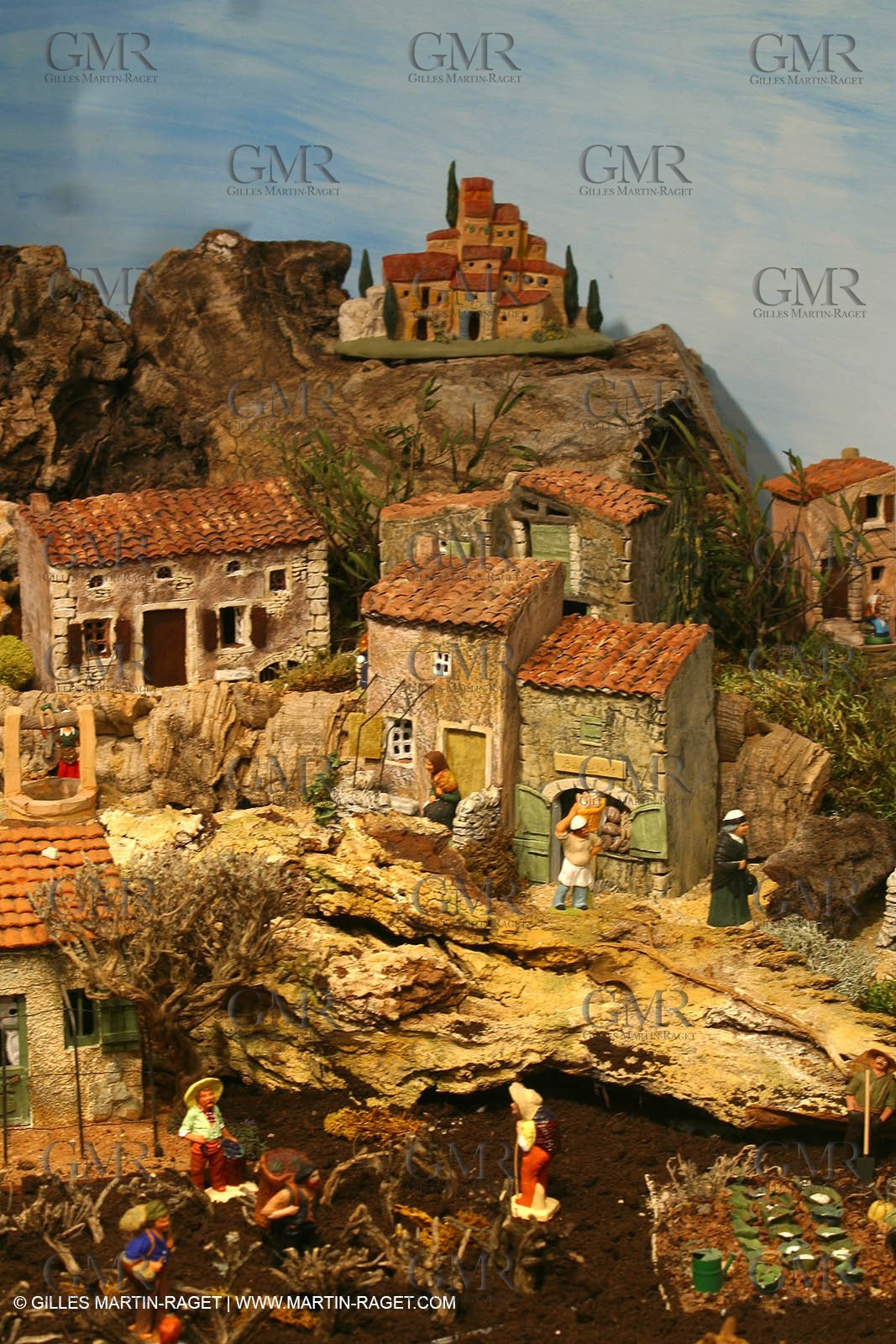 Great crib from les Saintes Maries de la mer (FRA, 13) for Christmas, December 2010