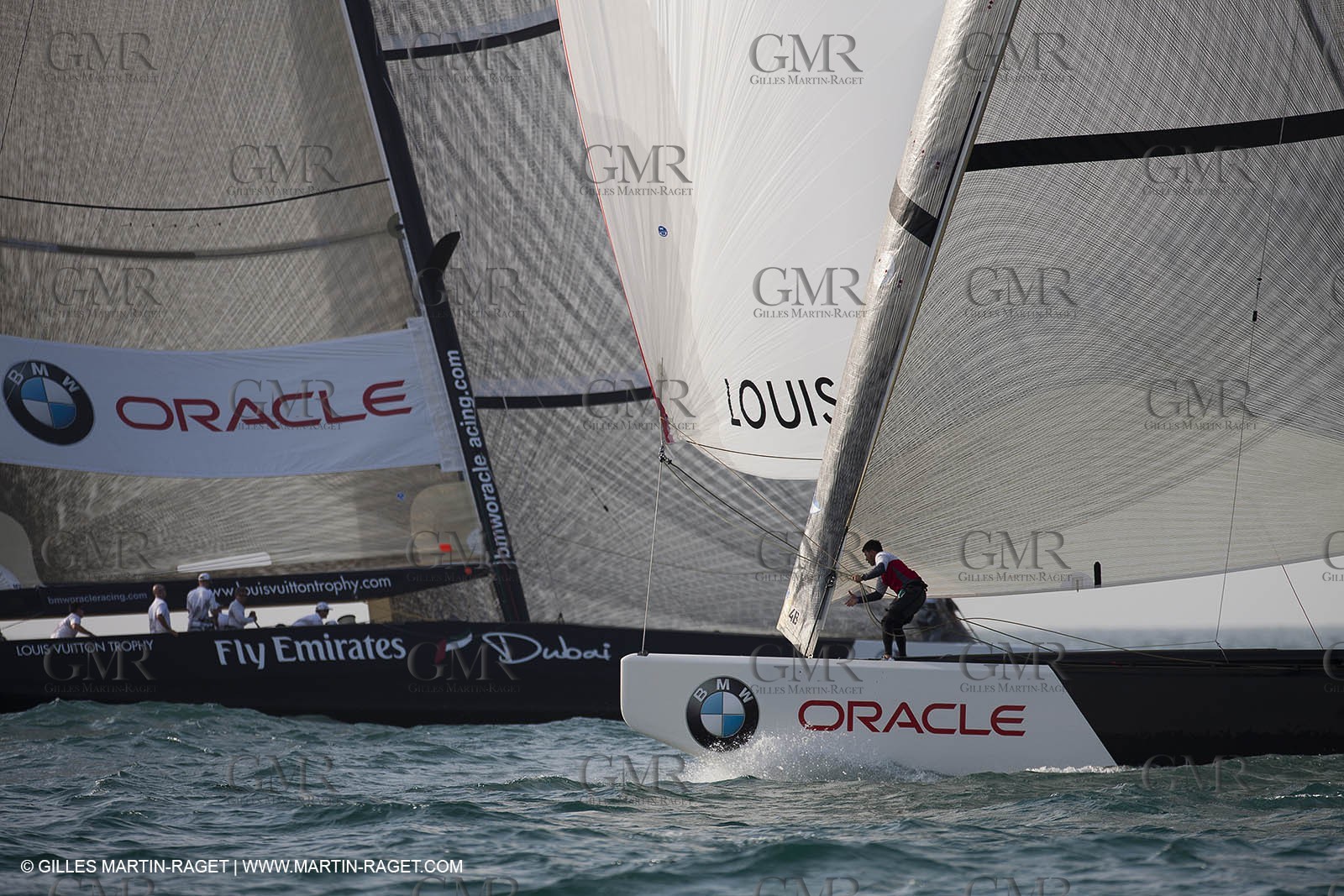15 11 2010 - Dubai (UAE) - Dubai Louis Vuitton Trophy -  BMW ORACLE Racing Vs Artemis