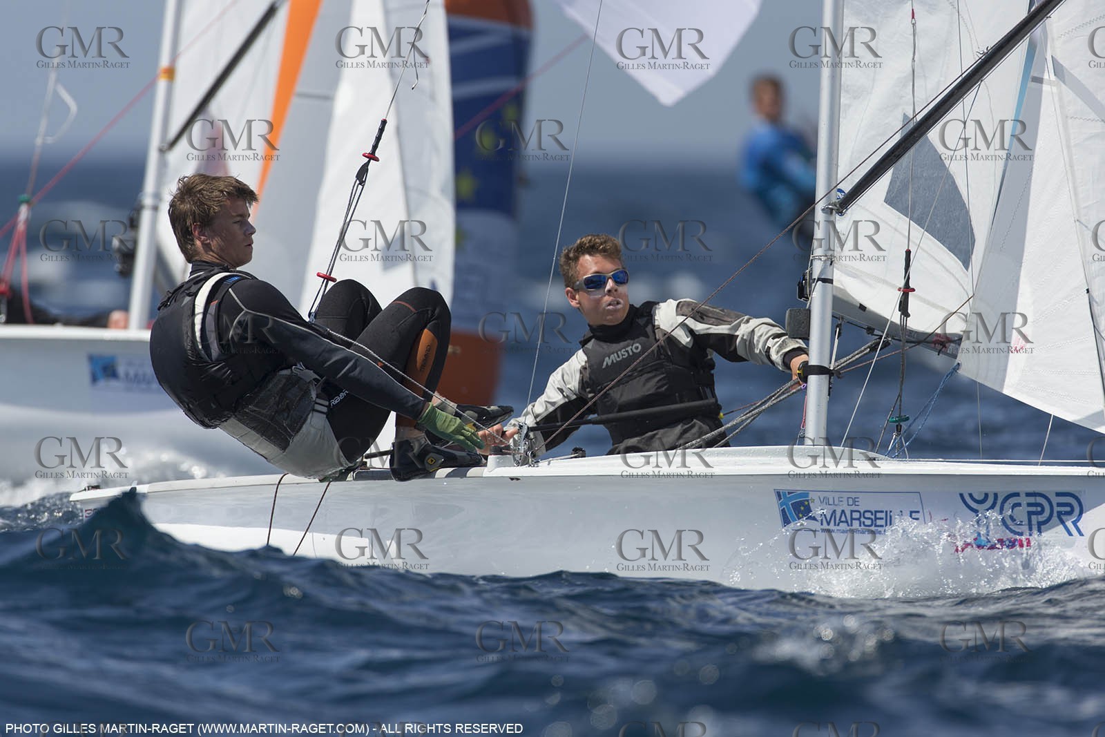 12 04 2015, Marseille (FRA), Yachting Club de la Pointe Rouge - Coupe Internationale de Printemps des 470, Final Day