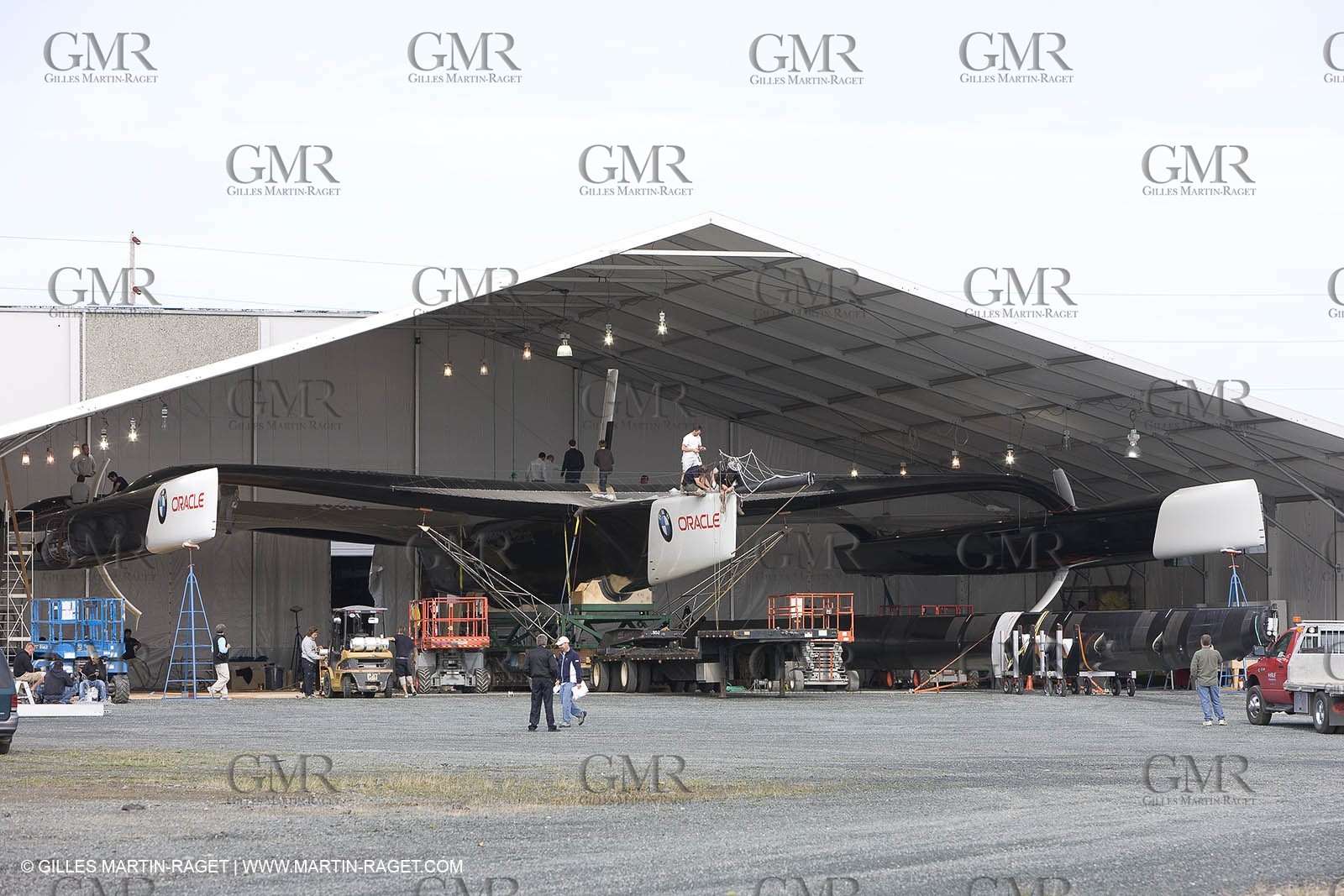 08 07 2008 - Valencia (ESP) - 33rd America's Cup - BMW ORACLE Racing