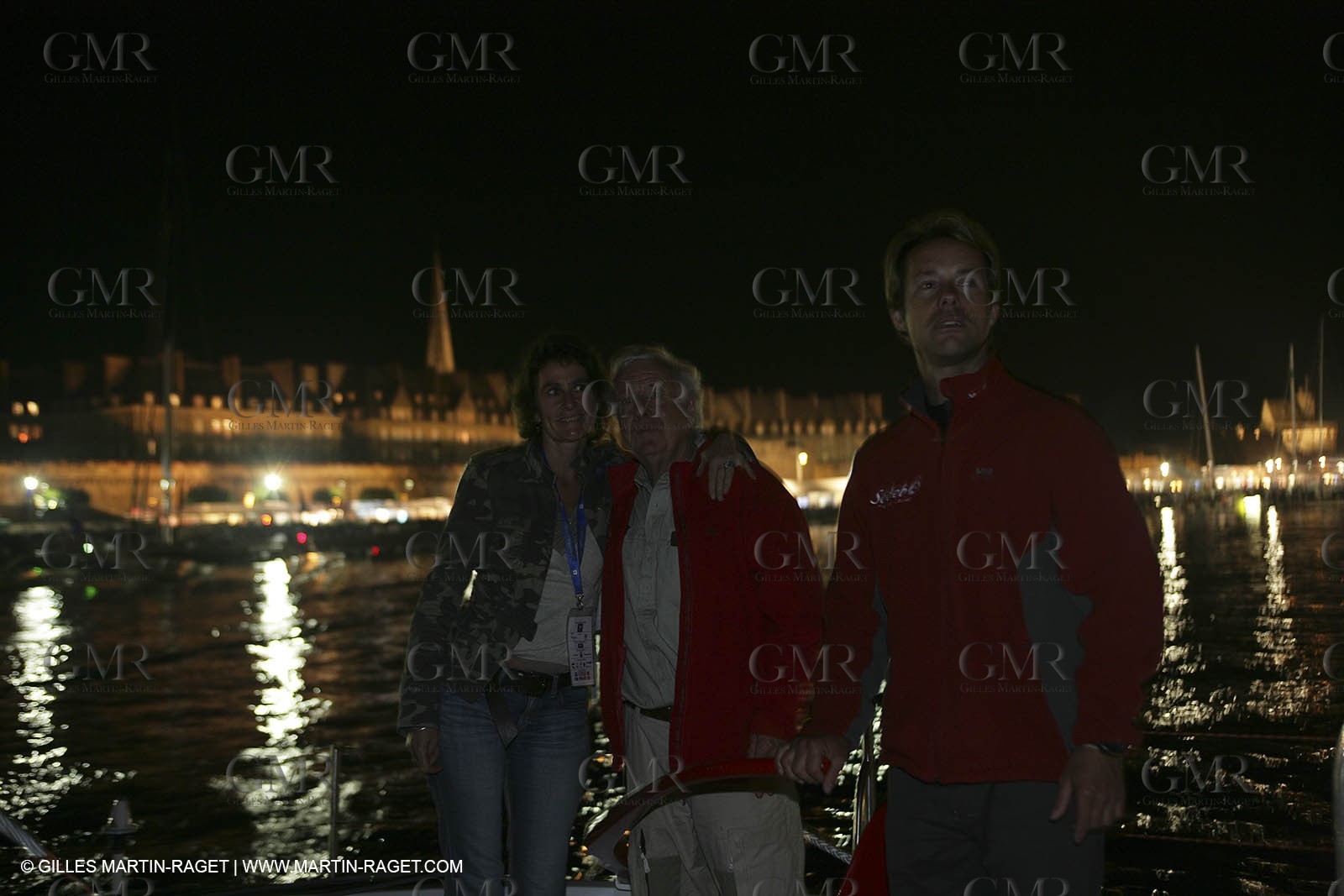 27 10 2006 - Saint Malo (FRA) - Route du Rhum 2006 - Thomas Coville - Sodeb'O - Lock passage