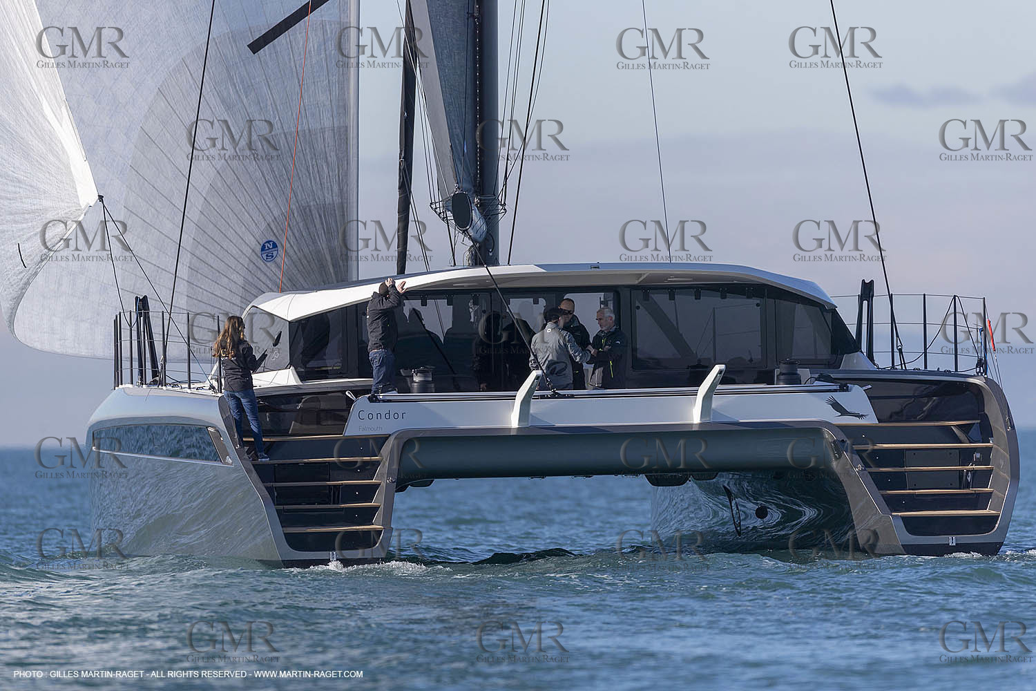 05 02 2019, La Grande Motte (FRA,34), Gunboat 68 sail testing  2
