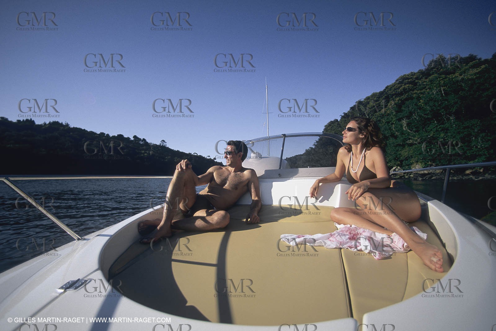 Moteur, croisière, Powerboating, cruising, people, personnages, femmes, couples, enfants, familles