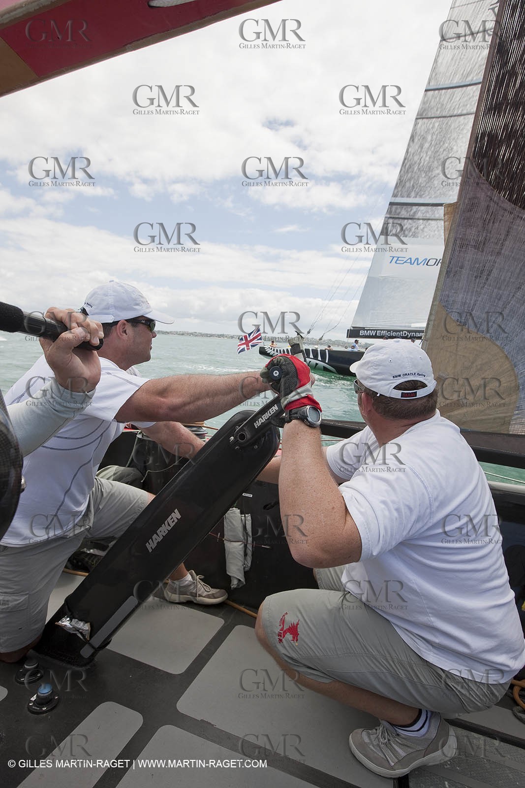 29 01 2009 - Auckland (NZL) -  Louis Vuitton Pacific Series - BMW ORACLE Racing - Training