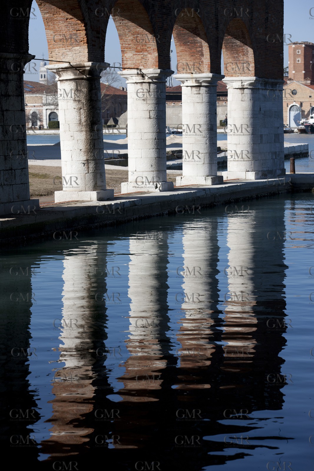 20 02 2012 - Venezia (ITA) - 34th America'sCup - Venezia 2012 America's Cup World Series - The Arsenale where the AC45 moorings, public village, media center and Club 45 will be located