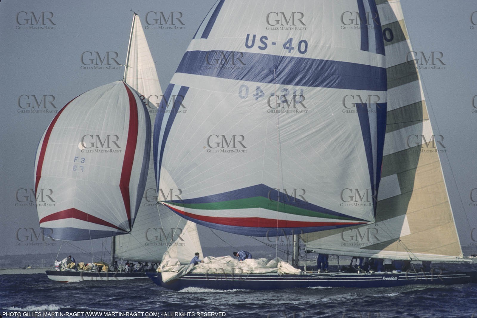 Sailing, Yacht Racing, 26th America's Cup Fremantle 1987