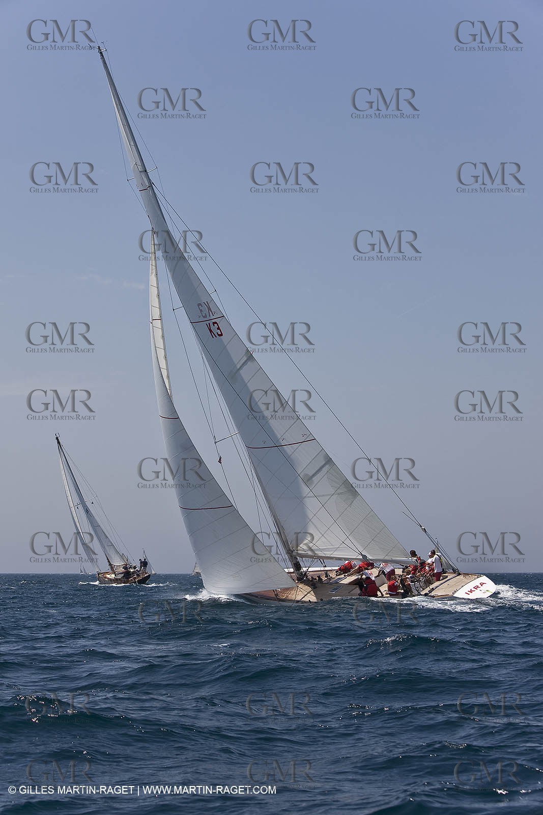 Sailing, Classic yachts, Voiles Vieux Port 2009, Marseille (FRA)