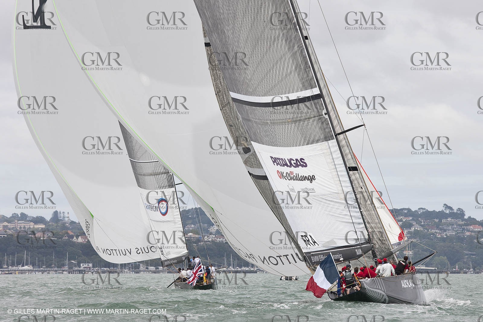 10 02 2009 - Auckland (NZL) -  Louis Vuitton Pacific Series -  Racing Day 10 - Round Robin 2