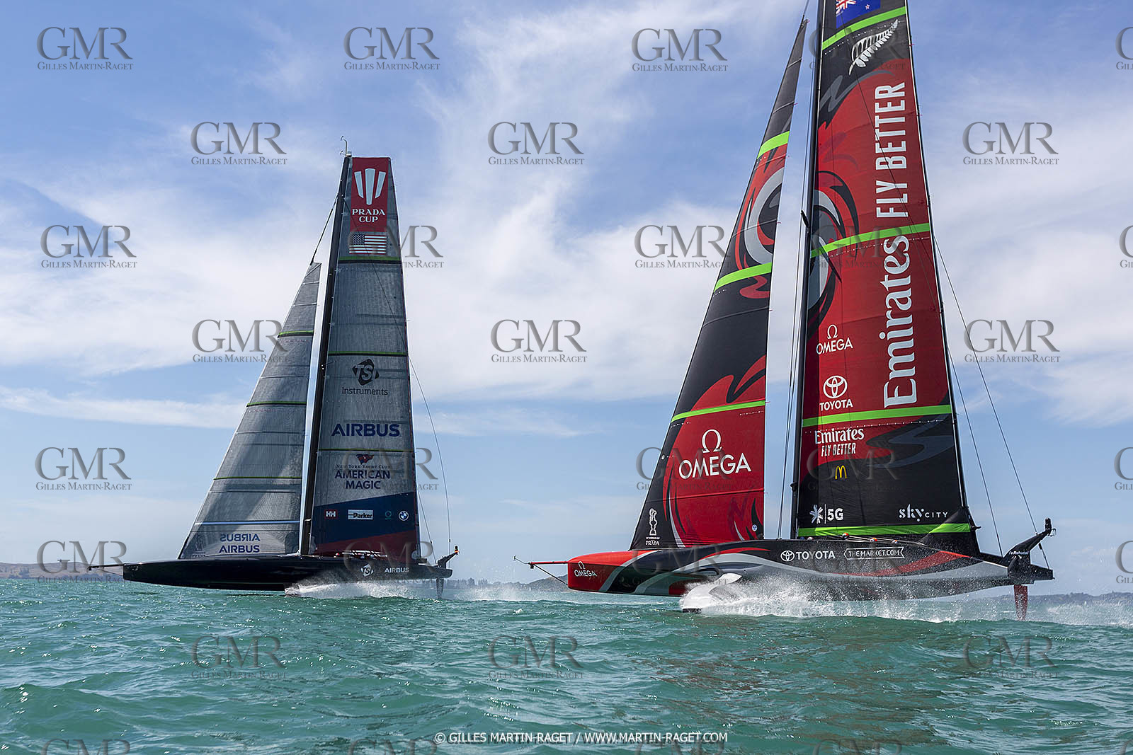 12 01 2021, Auckland (NZL), 36th America's Cup, Practice Racing