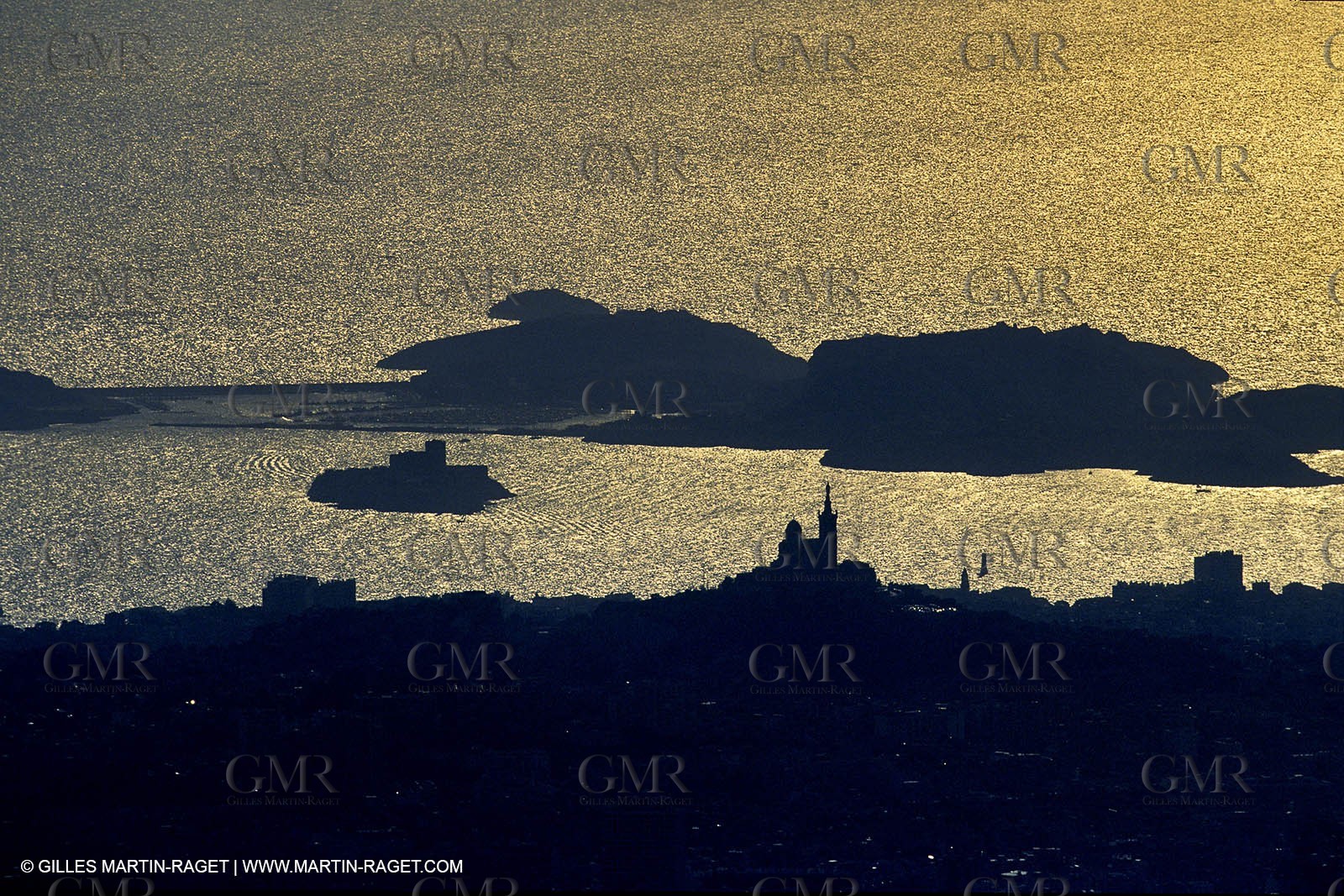 Marseille, If castle, frioul island