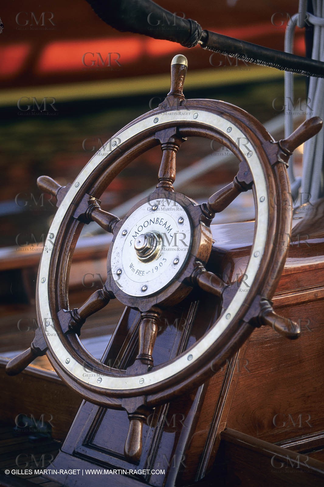 Classic yachts, deck fitting details