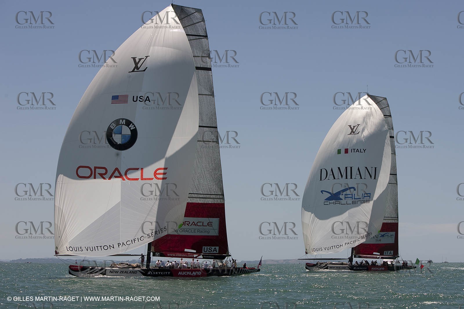 07 02 2009 - Auckland (NZL) -  Louis Vuitton Pacific Series -  Racing Day 7 - Round Robin 2