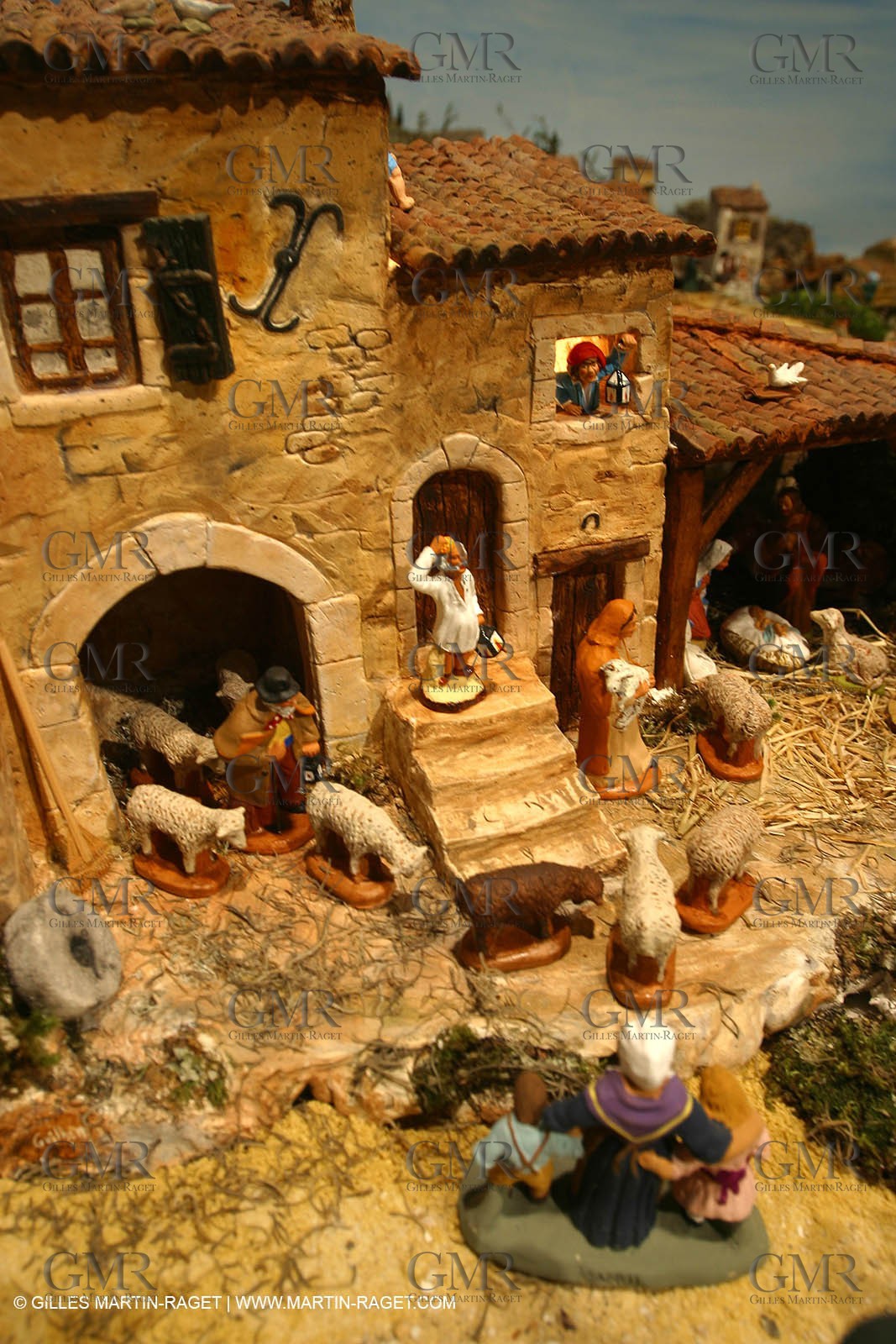 Great crib from les Saintes Maries de la mer (FRA, 13) for Christmas, December 2010