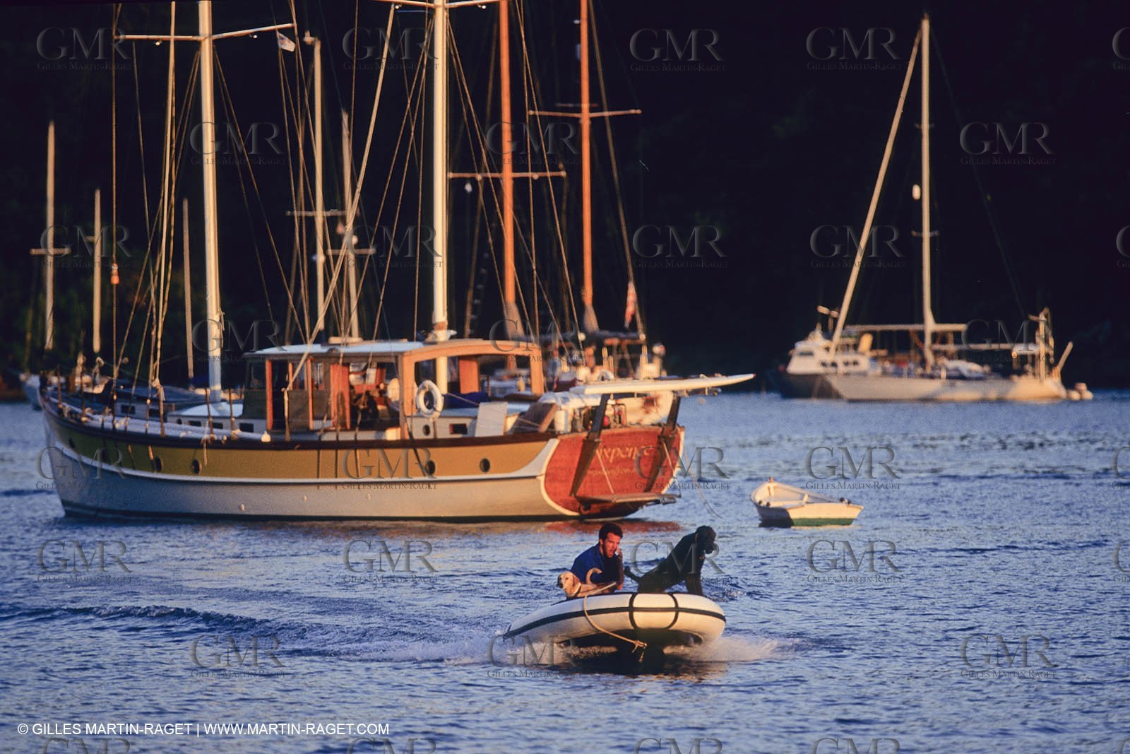 sailing, cruising, monohull at the mooring