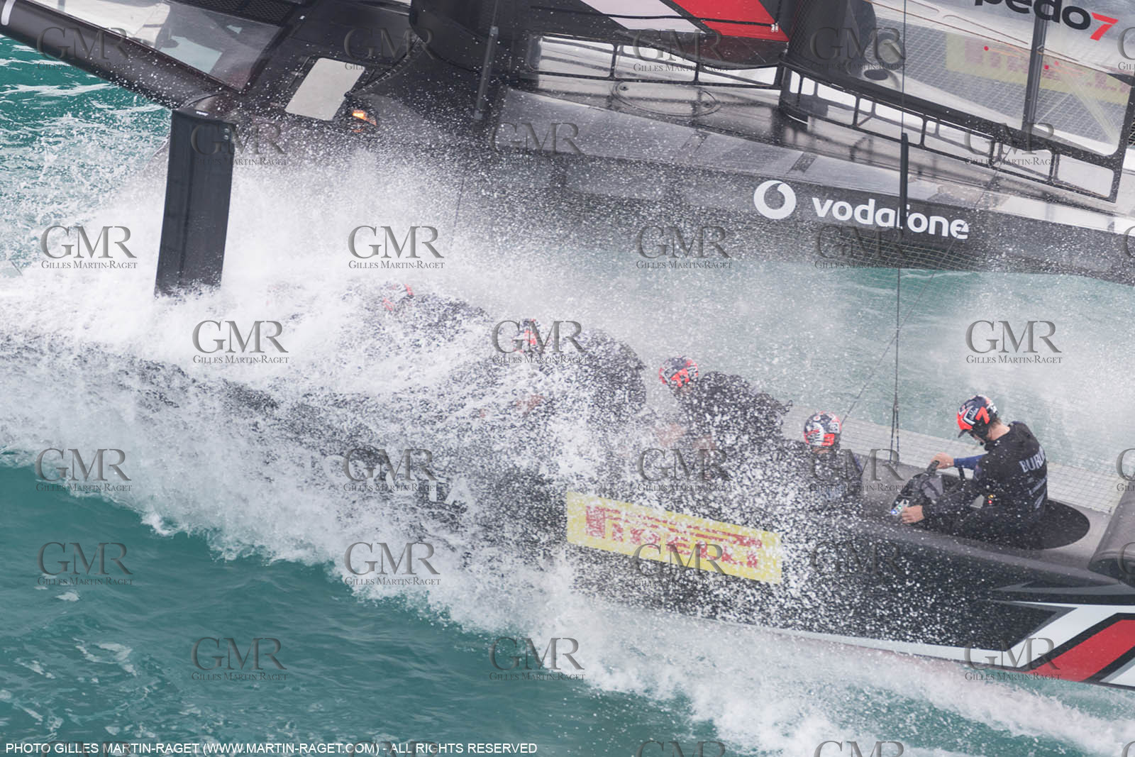 10 06 2017 - Bermuda (BDA) - 35th America's Cup Bermuda 2017 - Louis Vuitton America's Cup Challenger Playoffs final, Day 1