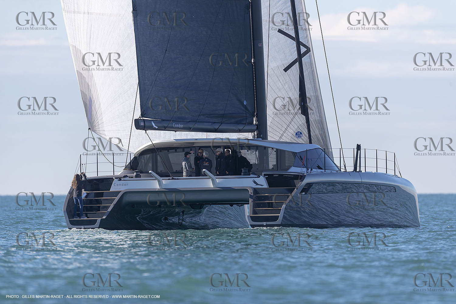 05 02 2019, La Grande Motte (FRA,34), Gunboat 68 sail testing  2